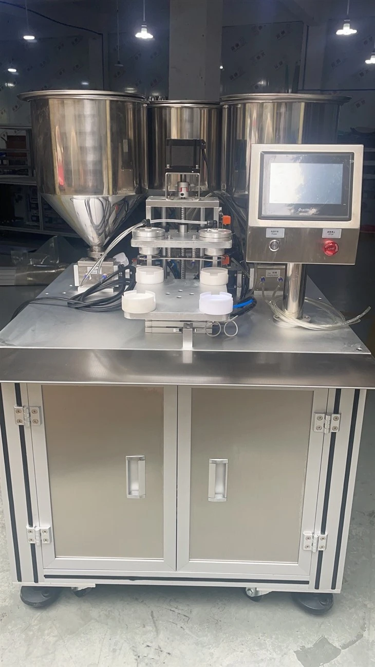 Multi Color BB CC Cream Air Cushion Filling Machine price