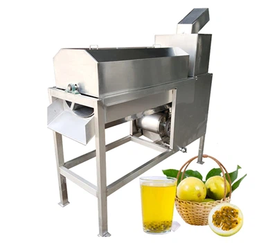 Machine à jus de fruit de la passion