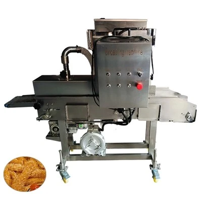 Machine à paner les galettes de burger automatique