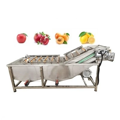 Machine à laver les fruits et légumes à bulles