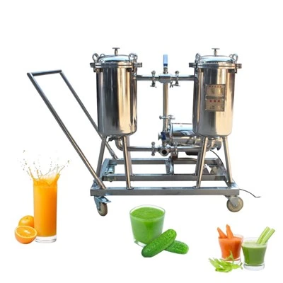 Filtre duplex pour jus