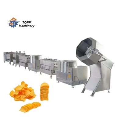 Ligne de production de petites chips de pomme de terre