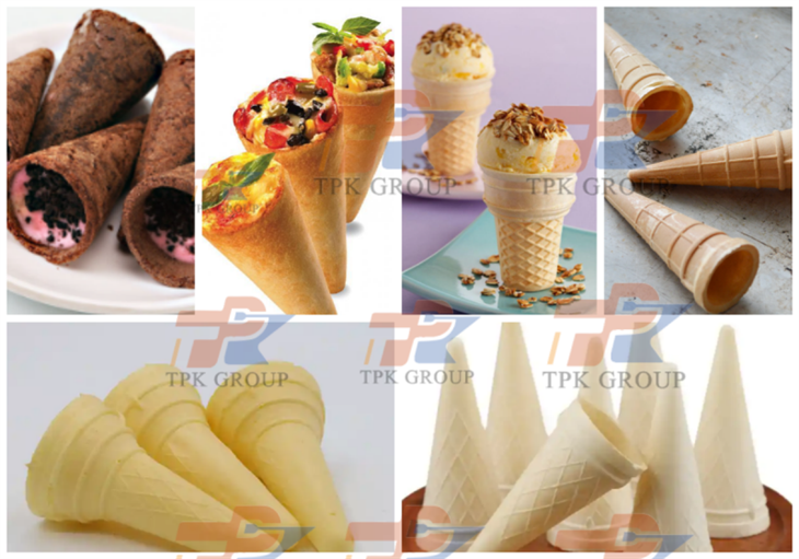 Waffle Cone Making Line factory